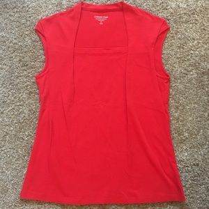 Coldwater Creek Red Tank Blouse